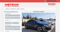 Desktop Screenshot of meteorcar.com